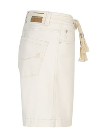 RED BUTTON Colette short & belt ecru SRB4946