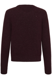 SAINT TROPEZ. NovaSZ LS Pullover winetasting melange-purple 30515567