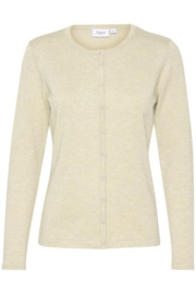 SAINT TROPEZ neck cardigan ice
