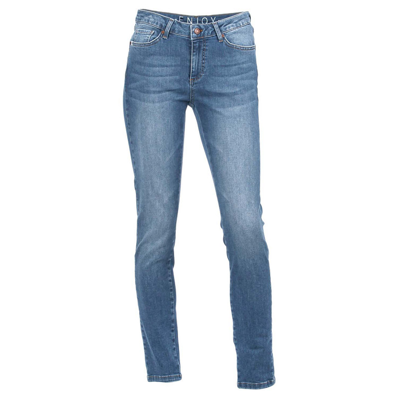 ENJOY jeans basic 5 pocket powerstretch licht denim 471856