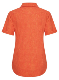MI PIACE blouse structure print orange MP202031