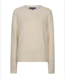 RED BUTTON. trui Sweet Fuzzy cream SRB5117