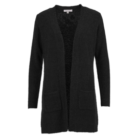 ENJOY vest boucle 2 zakken zwart 421896