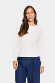 SAINT TROPEZ MilaSZ r-neck cardigan ice 30500005