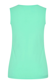 MI PIACE  top mint leaf met kant MP202254
