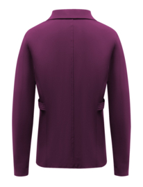 TRIPLE NINE blazer with gold buttons purple JA92421