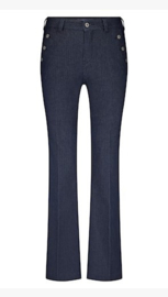 RED BUTTON. BIBETTE Denim heriingbone LENGHT32 SRB4580