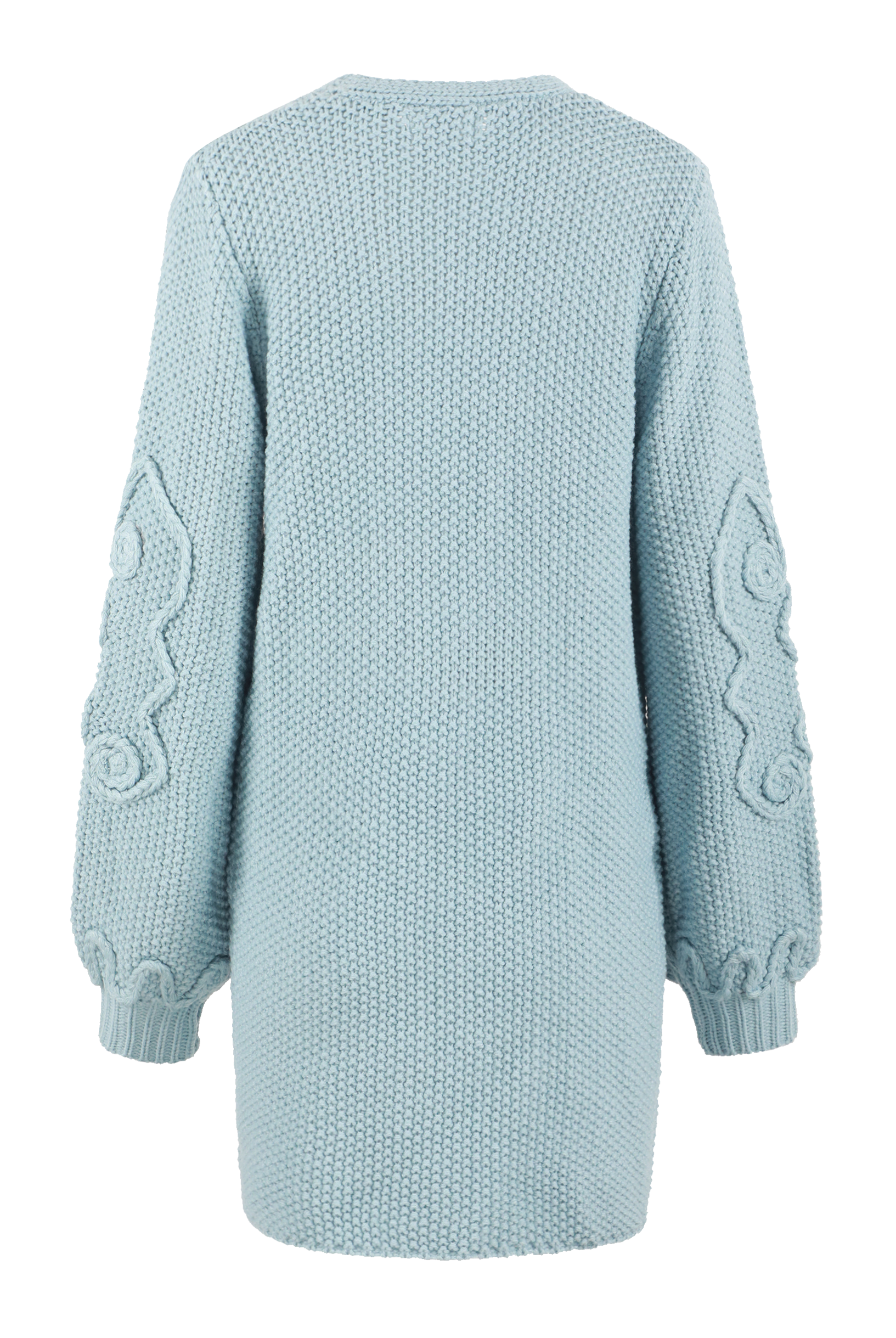 C&S The Label Constance knit cardigan stone blue 25NJC05-648