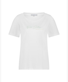 RED BUTTON t-shirt Tee temmy logo mint SRB4559