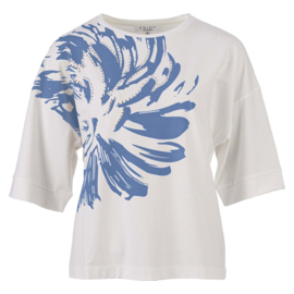 ENJOY top halve mouw bloemprint jeans 156188