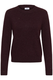 SAINT TROPEZ. NovaSZ LS Pullover winetasting melange-purple 30515567