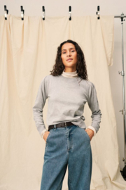 SAINT TROPEZ pullover pearl grey mel