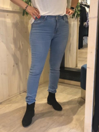 Norfy high waist jeans lichtblauw 7844-1