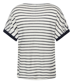 ZOSO top white - navy 252Nova