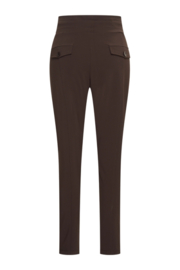 MI PIACE. travelbroek bonded espresso MP202632