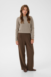 SAINT TROPEZ NovaSZ LS Pullover savannah tan melange 30515567
