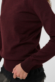 SAINT TROPEZ. MilaSZ Rollneck pullover winetasting melange 30500018