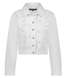 RED BUTTON shelly jacket broderie white SRB4437