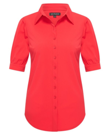 MI PIACE travelstof blouse pofmouw red RC202270