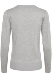 SAINT TROPEZ pullover pearl grey mel