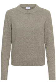 SAINT TROPEZ NovaSZ LS Pullover savannah tan melange 30515567