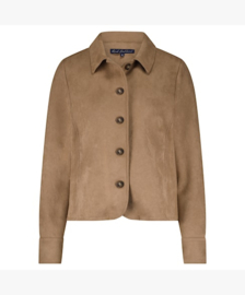 Red Button jacket faux suede almond SRB4698