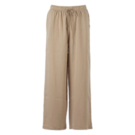 ENJOY broek wide leg tencel zand 933101
