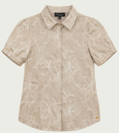 Elvira blouse Nadia sand E2 26-030