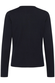 SAINT TROPEZ MilaSZ R-Neck Cardigan night sky 30500005