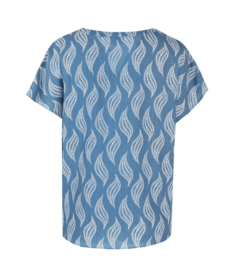 C&S The Label SALEREK top Silla denim mid blue 25ZQH18