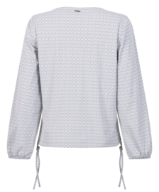 ZOSO SALEREK blouson traveltop grey-offwhite 251Geradine
