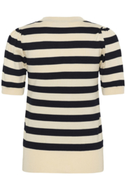 SAINT TROPEZ pullover nightsky birch block stripe - blue 30513931