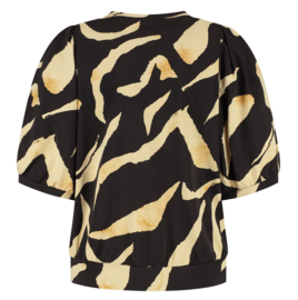 LADY DAY top Amie-V pania print L24.380.3254