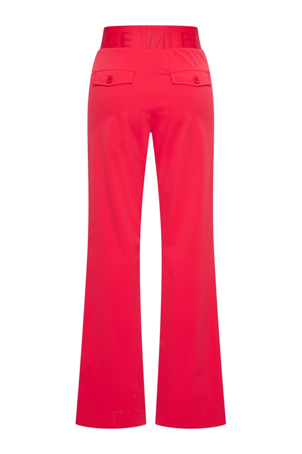 MI PIACE SALEREK.. trouser straight binding red - off-white MP202617