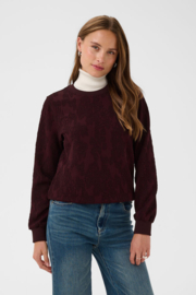 SAINT TROPEZ UbaldaSZ Sweatshirt winetasting-red 30515558