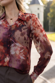 Elvira. blouse Angela grape garden E5 26-005