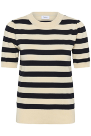 SAINT TROPEZ pullover nightsky birch block stripe - blue 30513931