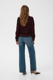 SAINT TROPEZ UbaldaSZ Sweatshirt winetasting-red 30515558