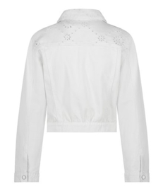 RED BUTTON shelly jacket broderie white SRB4437