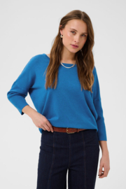 SAINT TROPEZ pullover campanula melange - blue 30500003