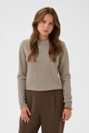 SAINT TROPEZ NovaSZ LS Pullover savannah tan melange 30515567