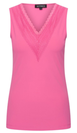 MI PIACE top Lace rose met kant MP202254