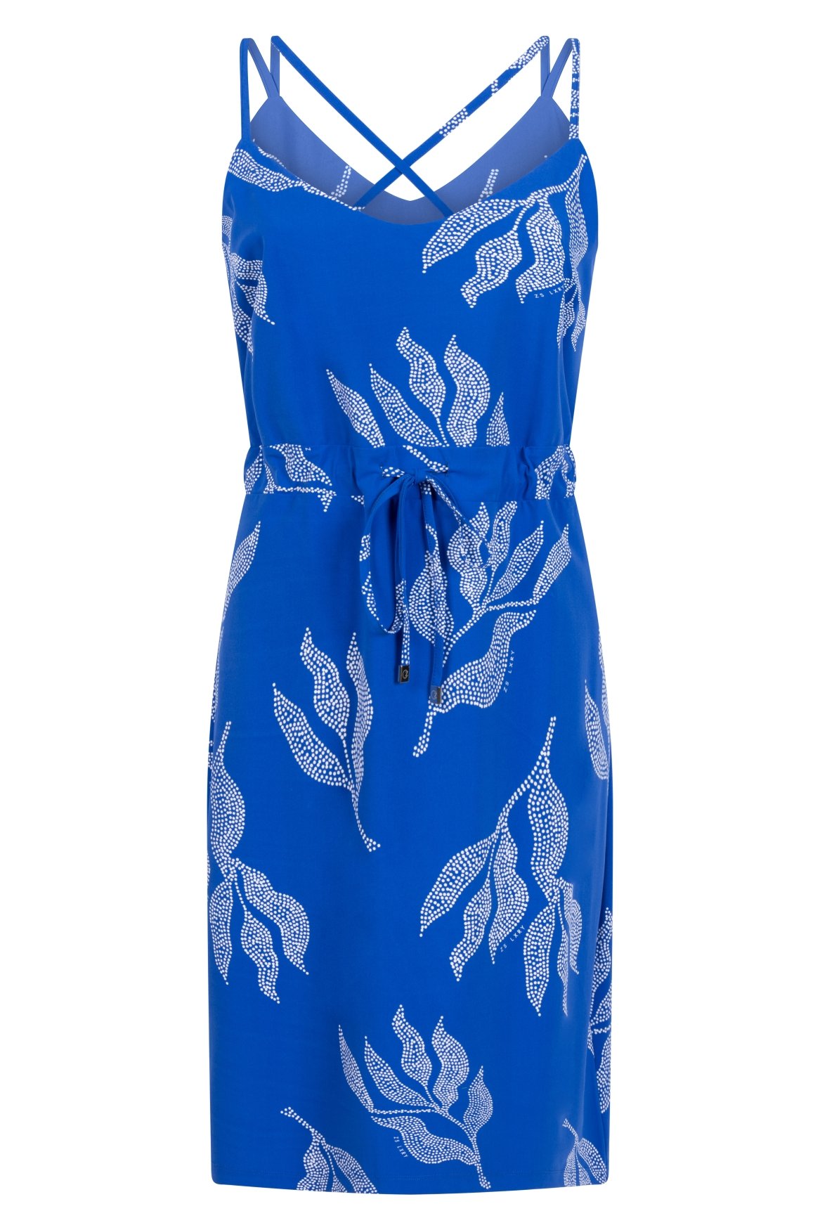 ZOSO travel dress print cobalt 253Jessy