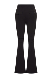 MI PIACE travelbroek flared black MP202114