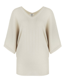 C&S The Label Myra sweater sand 25ZAC01
