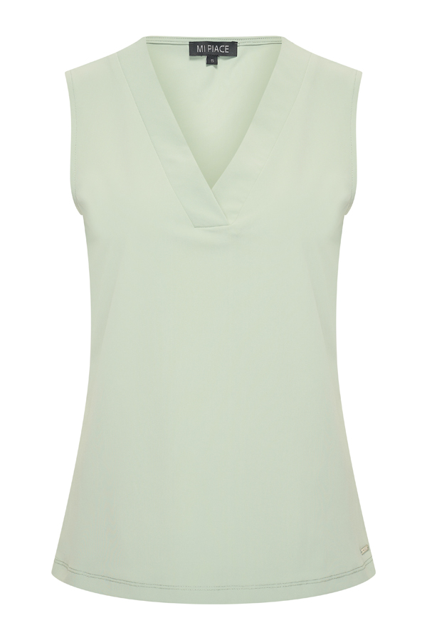 MI PIACE  top mouwloos lilypad MP202425