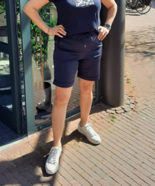 MI PIACE travelbroek bermuda dark blue MP202423