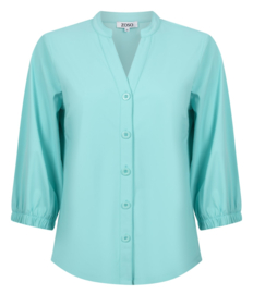 ZOSO travel fancy blouse aqua 252Candy