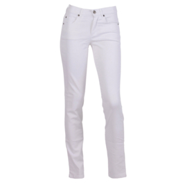 ENJOY broek 5 pocket super stretch lang wit 927049