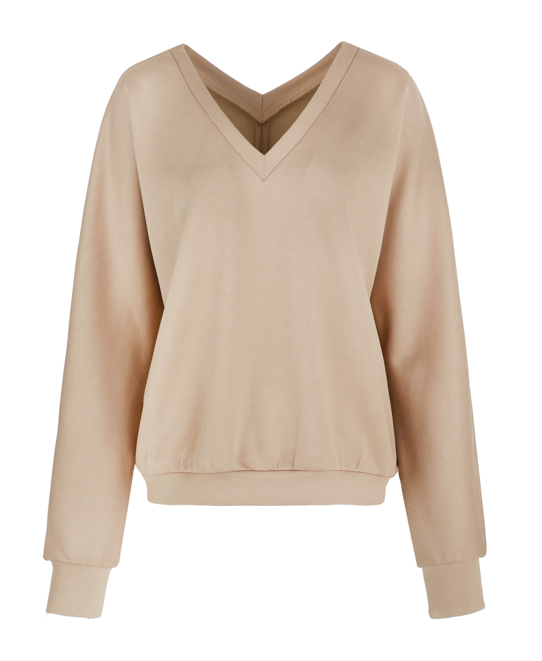 C&S The Label Thalia sweater light camel 25NZC06
